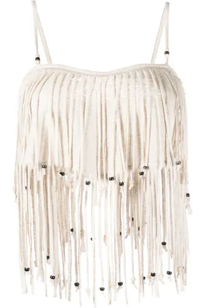 Alanui Monsoon Cropped-Top mit Fransen