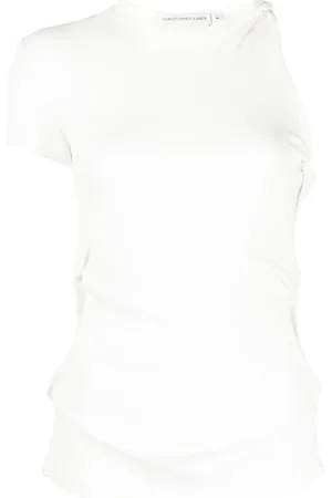 CHRISTOPHER ESBER Asymmetrisches T-Shirt