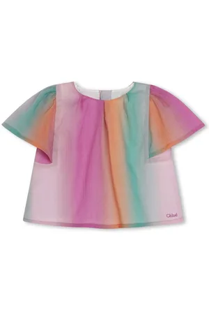 Chloé Bluse mit Farbverlauf-Optik