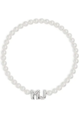 Marc Jacobs MJ Perlenkette mit Logo