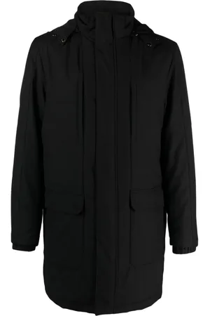 corneliani Gefütterter Mantel mit Stehkragen
