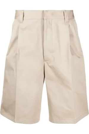 Prada Weite Shorts mit Bundfalten