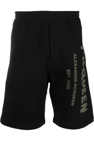 Alexander McQueen Shorts mit Logo-Print