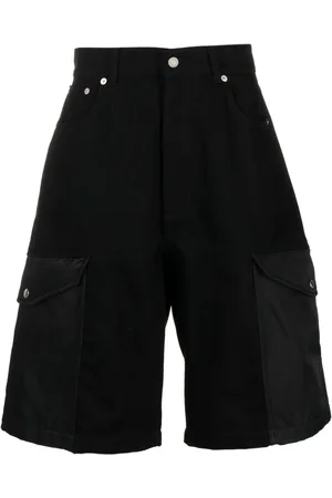 Alexander McQueen Hybrid Jeans-Shorts mit Cargotaschen