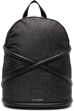 Alexander McQueen Rucksack mit überkreuzten Riemen