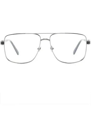 Moncler Pilotenbrille mit Logo-Schild