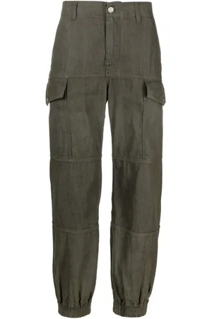 Alexander McQueen Cargohose mit Kontrasteinsätzen