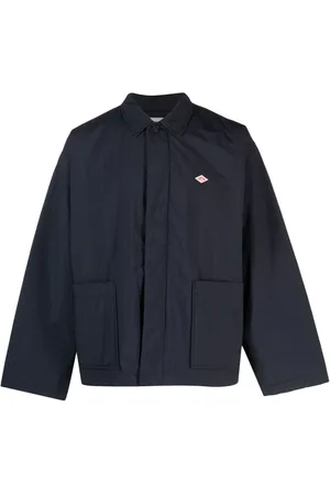 DANTON Gefütterte Jacke mit Logo-Patch