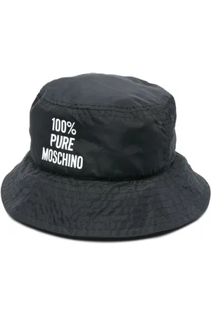 Moschino Fischerhut mit Logo-Print