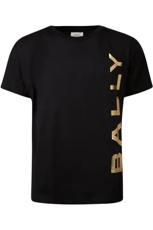 Bally T-Shirt aus Bio-Baumwolle mit Logo-Print
