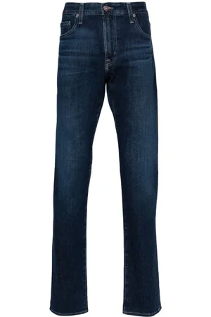 AG Jeans Tellis Straight-Leg-Jeans mit Logo-Patch