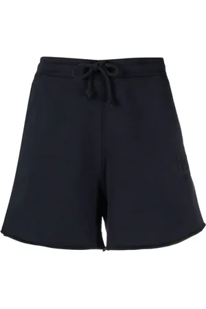 Ganni Joggingshorts mit Logo-Stickerei