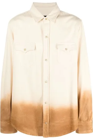 Alanui Jeanshemd mit Farbverlauf-Optik