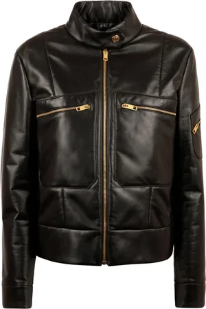 Bally Gesteppte Bikerjacke