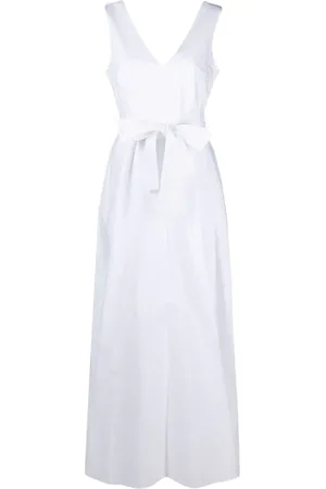 P.A.R.O.S.H. Maxikleid mit V-Ausschnitt