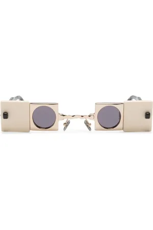 KUBORAUM Q50 Sonnenbrille mit geometrischem Gestell