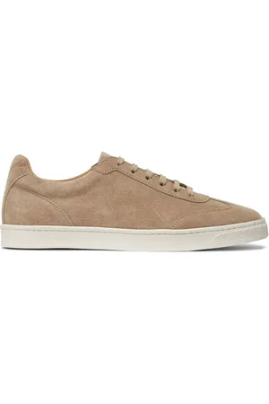 Brunello Cucinelli Sneakers mit mandelförmiger Kappe