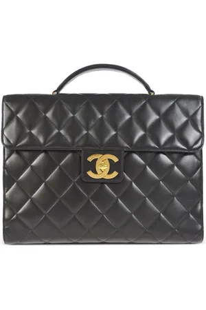 CHANEL 1995 Aktentasche mit CC