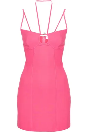 BLUMARINE Minikleid mit Logo-Schild