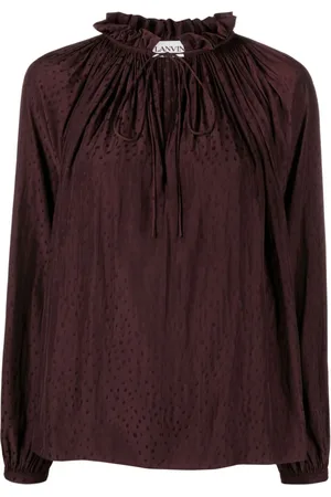 Lanvin Bluse mit Rüschendetail