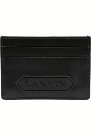 Lanvin Kartenetui mit Logo-Patch
