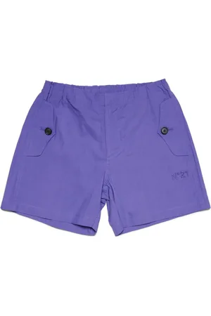 Nº21 Shorts mit Logo-Stickerei