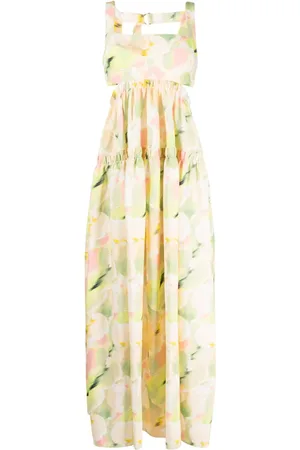 Acler Kleid mit abstraktem Muster
