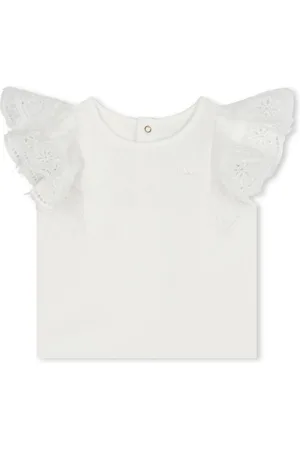 Chloé Bestickte Bluse aus Bio-Baumwolle
