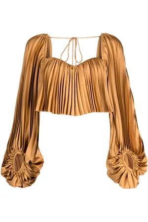 Acler Moston Cropped-Bluse