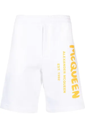 Alexander McQueen Shorts mit Logo-Print