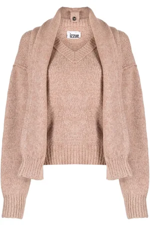 Izzue Pullover mit Schaldetail