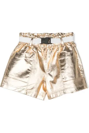 Le pandorine Shorts im Metallic-Look