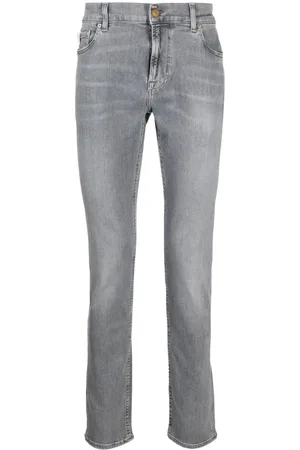 7 for all Mankind Skinny-Jeans aus Baumwollgemisch