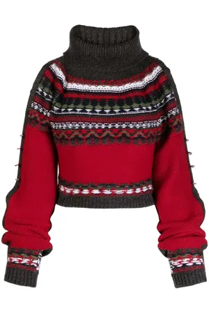 MONSE Pullover mit Intarsienmuster