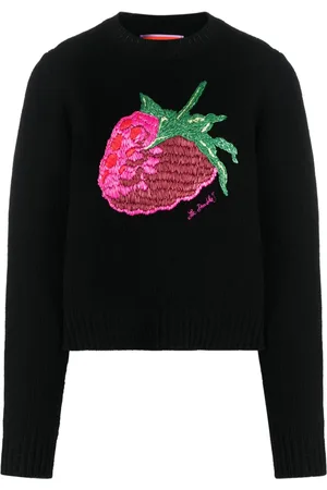La DoubleJ Bestickter Lampone Pullover