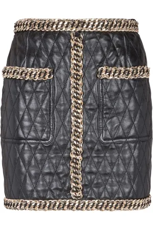 Balmain Gesteppter Minirock