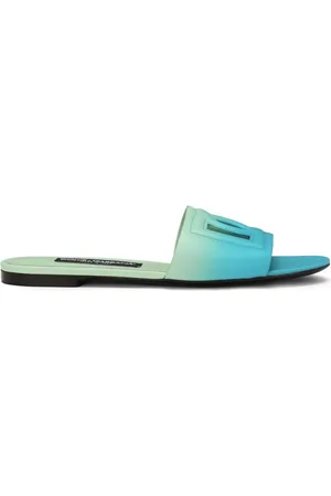 Dolce & Gabbana Ombré-Slipper mit DG-Logo