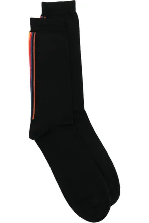 Paul Smith Gestreifte Socken aus Bio-Baumwolle
