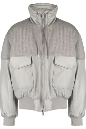 FIVE CM Bomberjacke mit gestrickten Einsätzen