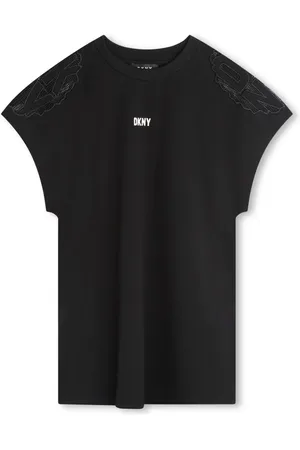 DKNY Kleid mit Logo-Stickerei