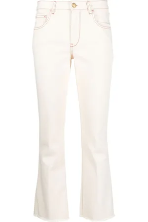 FAY Halbhohe Cropped-Jeans