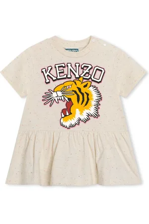 Kenzo Kleid mit Logo-Print