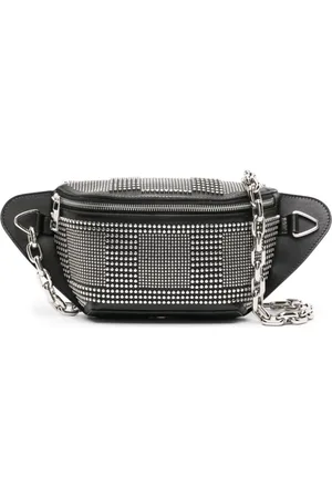 Alexander McQueen Kuriertasche mit Nieten