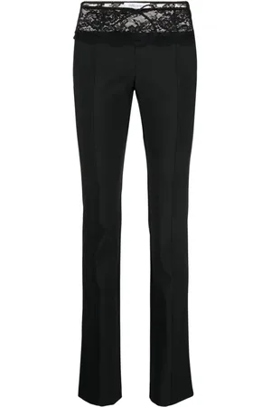 BLUMARINE Tapered-Hose mit Spitze