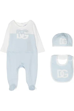 Dolce & Gabbana Strampler-Set mit Logo-Patch