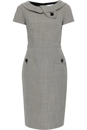 Dior 2010 Kleid mit Hahnentrittmuster