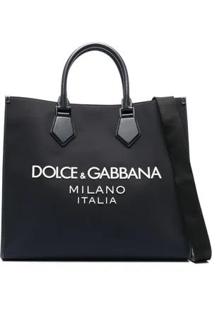 Dolce & Gabbana Shopper mit Logo-Applikation