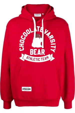 Chocoolate Hoodie mit Teddy-Print