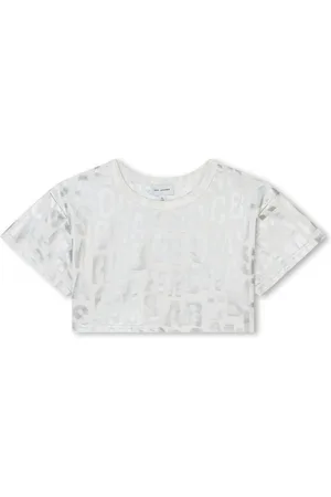 Marc Jacobs Cropped-T-Shirt mit Logo-Print