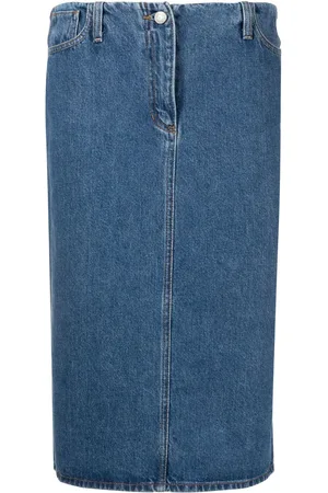 MAGDA BUTRYM Denim-Bleistiftrock